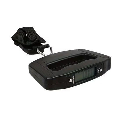 Portable Digital Hanging Luggage Scale 50kg/110lb – Mini Handheld Travel Weighing Scale with Backlit LCD Display