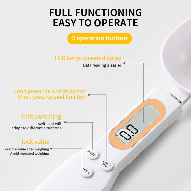 Electronic Kitchen Scale 500g 0.1g LCD
