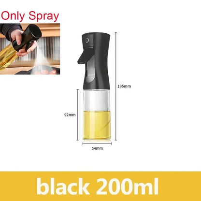 2 in 1 200/300/500ml Oil Spray for Kitchen Spray Oil Bottle