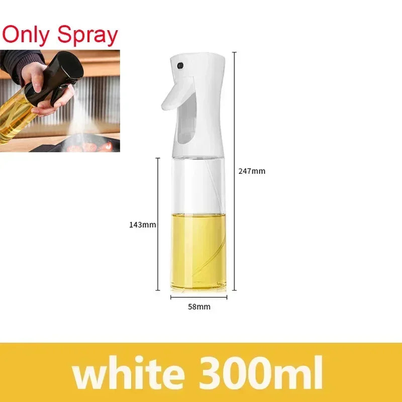 2 in 1 200/300/500ml Oil Spray for Kitchen Spray Oil Bottle