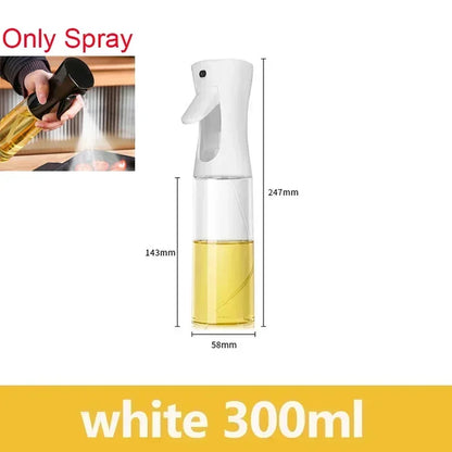 2 in 1 200/300/500ml Oil Spray for Kitchen Spray Oil Bottle