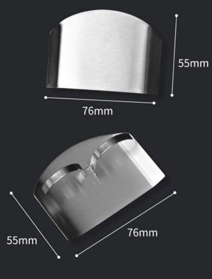 Kitchen Tool Accessories Stainless Steel Finger Guard Safety Vegetable