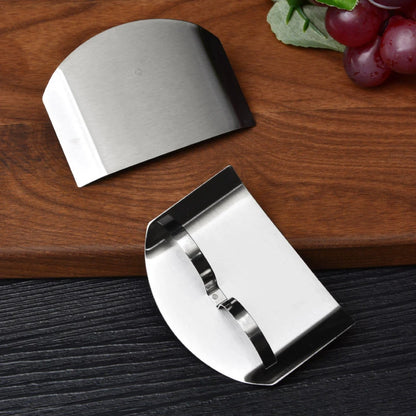 Kitchen Tool Accessories Stainless Steel Finger Guard Safety Vegetable