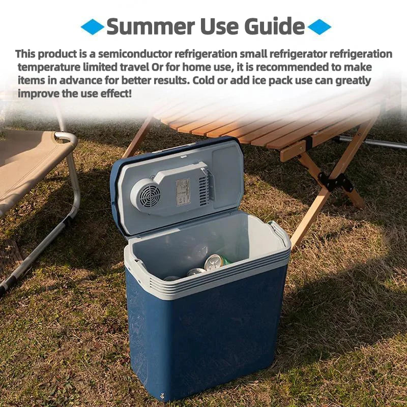 24L Dual Use Portable Fridge