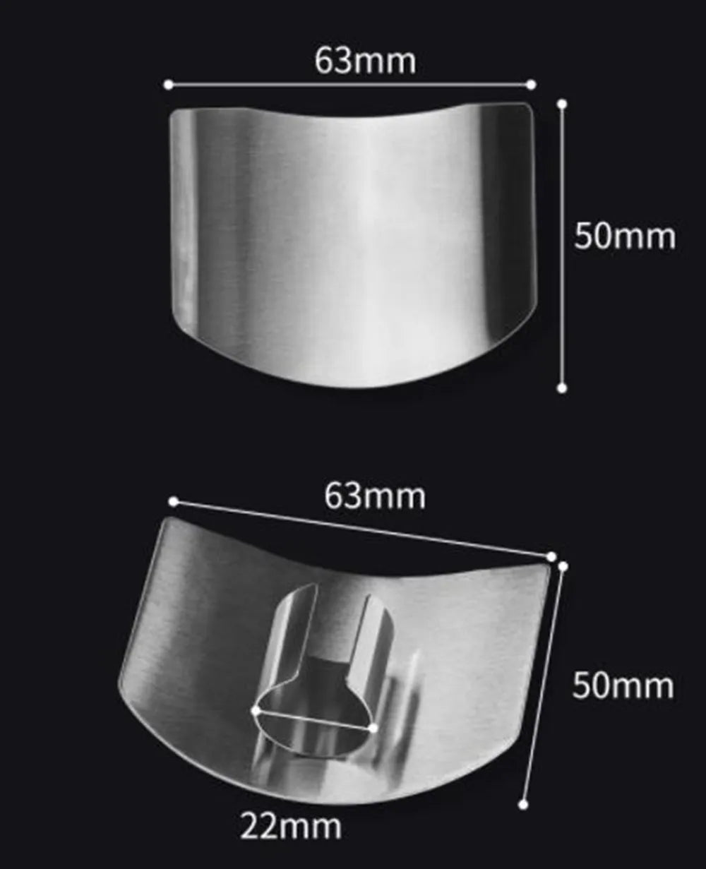 Kitchen Tool Accessories Stainless Steel Finger Guard Safety Vegetable