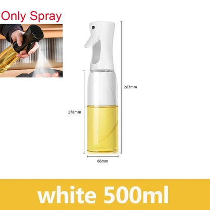 2 in 1 200/300/500ml Oil Spray for Kitchen Spray Oil Bottle