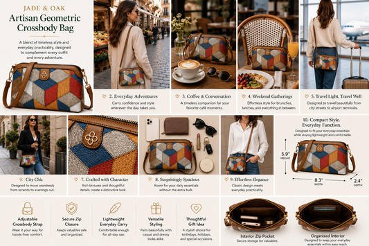 Artisan-Inspired Everyday Crossbody